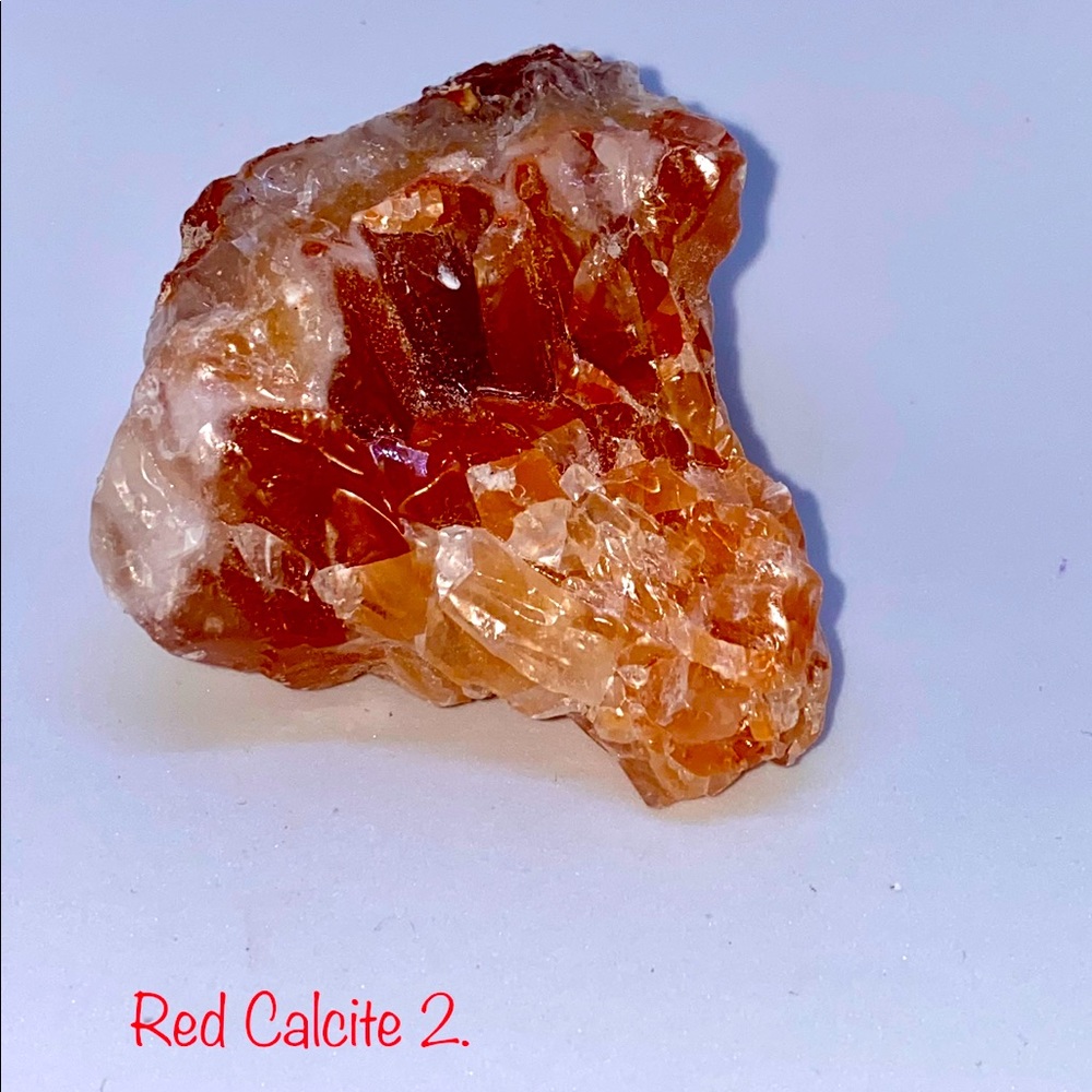 Red Calcite Healing Crystal